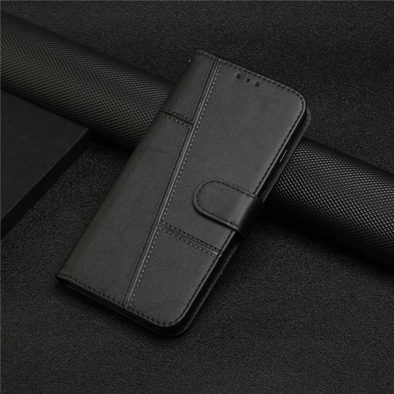 Leather Flip Spark40 Case on For Tecno Spark 40 40c Pro Plus 4G Camon 40 Pro Coque Magnetic Cases Stand Wallet Phone Cover