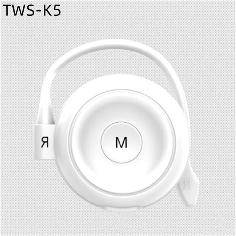 TWS Over-Ear Wireless Headphone Bluetooth-Compatible V5.0 Lossless Sound Ear Hook Earphone Game/Music Dual Mode Open-Ear Headset