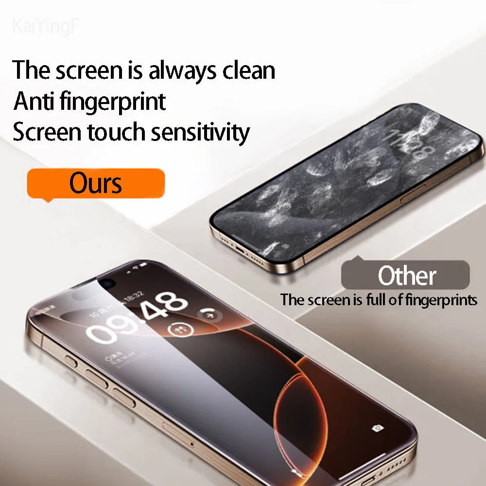 2/4Pcs Anti-Spy Tempered Glass For iPhone 16 15 14 13 12 11 Pro XS Max Screen Protector For iPhone X XR Full Cover Privacy Glass