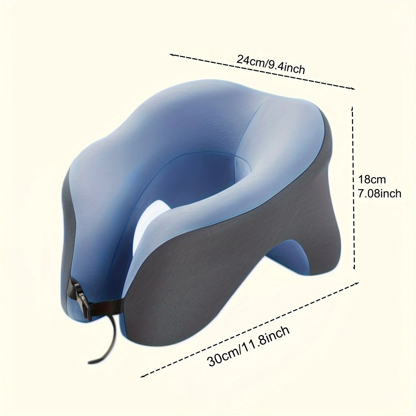 1pc Multi-functional U-shaped Pillow, Nap Pillow, Head And Neck Protector, Travel Airplane U-shaped Pillow