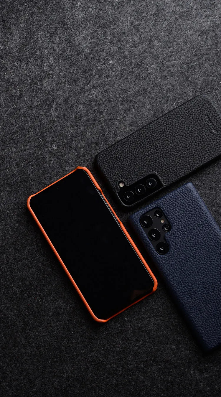 Melkco Real Leather Case for Samsung Galaxy S25 S24 S23 S22 S21 Ultra S22+ S23+ S24+ Plus Note 20 Genuine Handmade Phone Cover