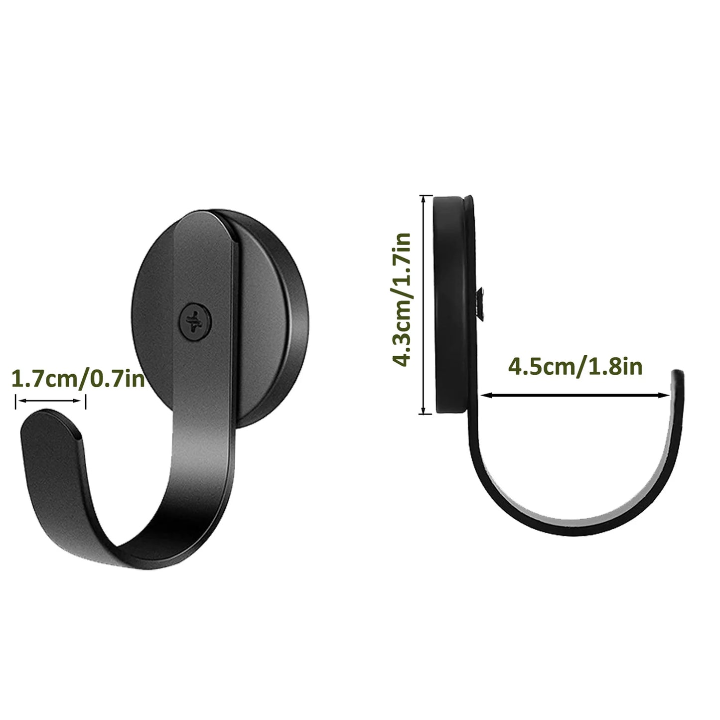 Metal Magnetic Wreath Hanger Heavy Duty Kitchen Utensil Hanger for Refrigerator Grill Kitchen Key