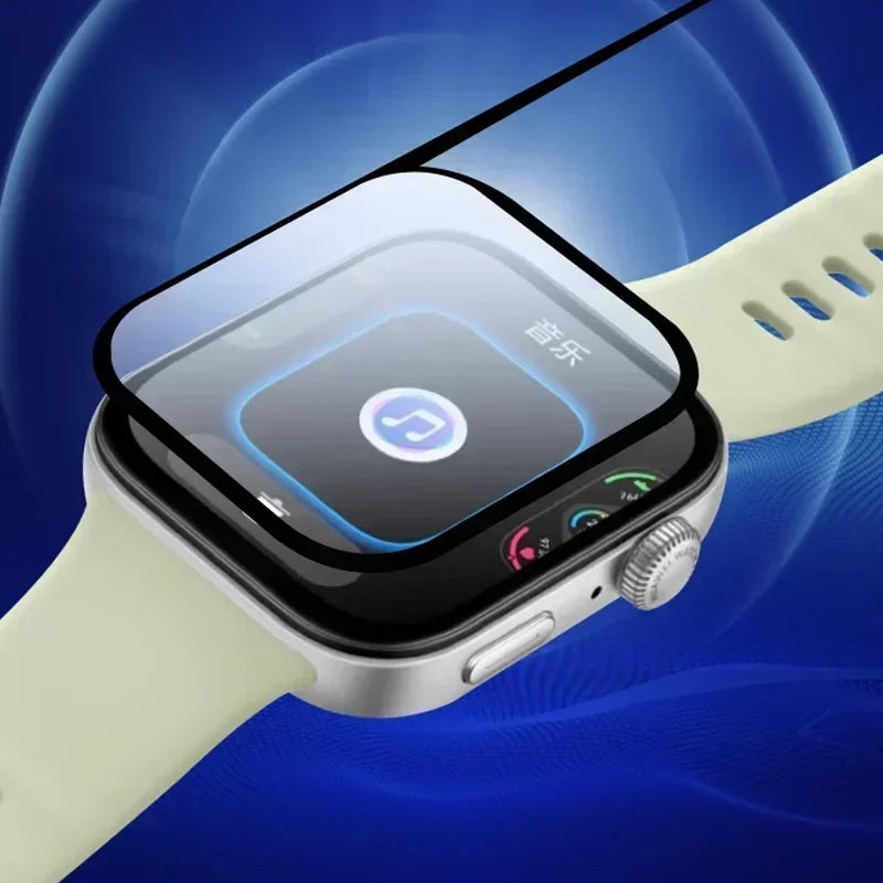 Screen Protector for Huawei Watch Fit 3 3D Curved Screen Protector for Huawei Watch Fit3 Ultra-HD Full Coverage Protective Film