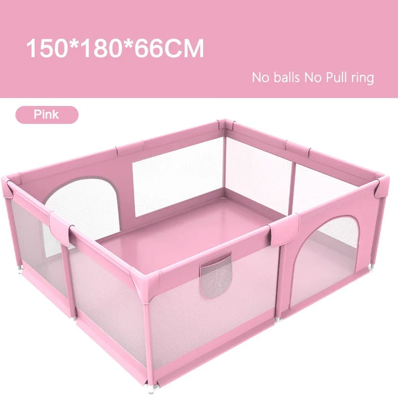 IMBABY Baby Playpen 150x180cm Children's Parks for Babies with Foam Protection Newborn Fence Box Safety Children's Play Playpen