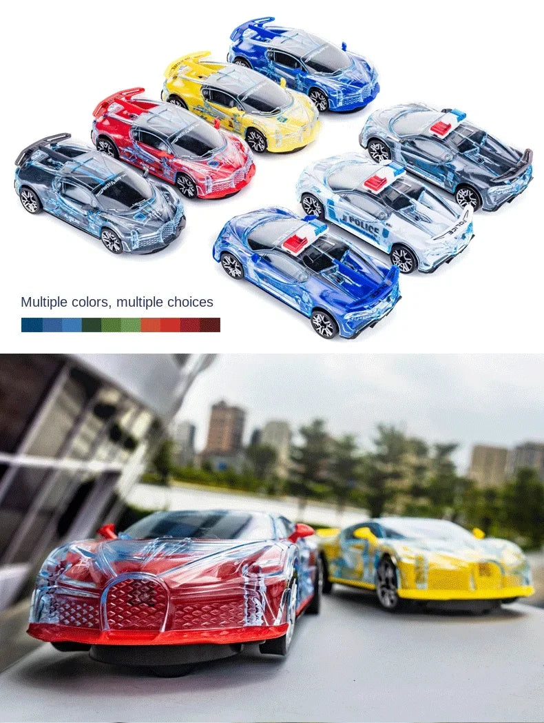 Cool Luminous Children's Toy Car Music Police Car Luminous Electric Model Electric Children's Toys Children's Toys Gifts