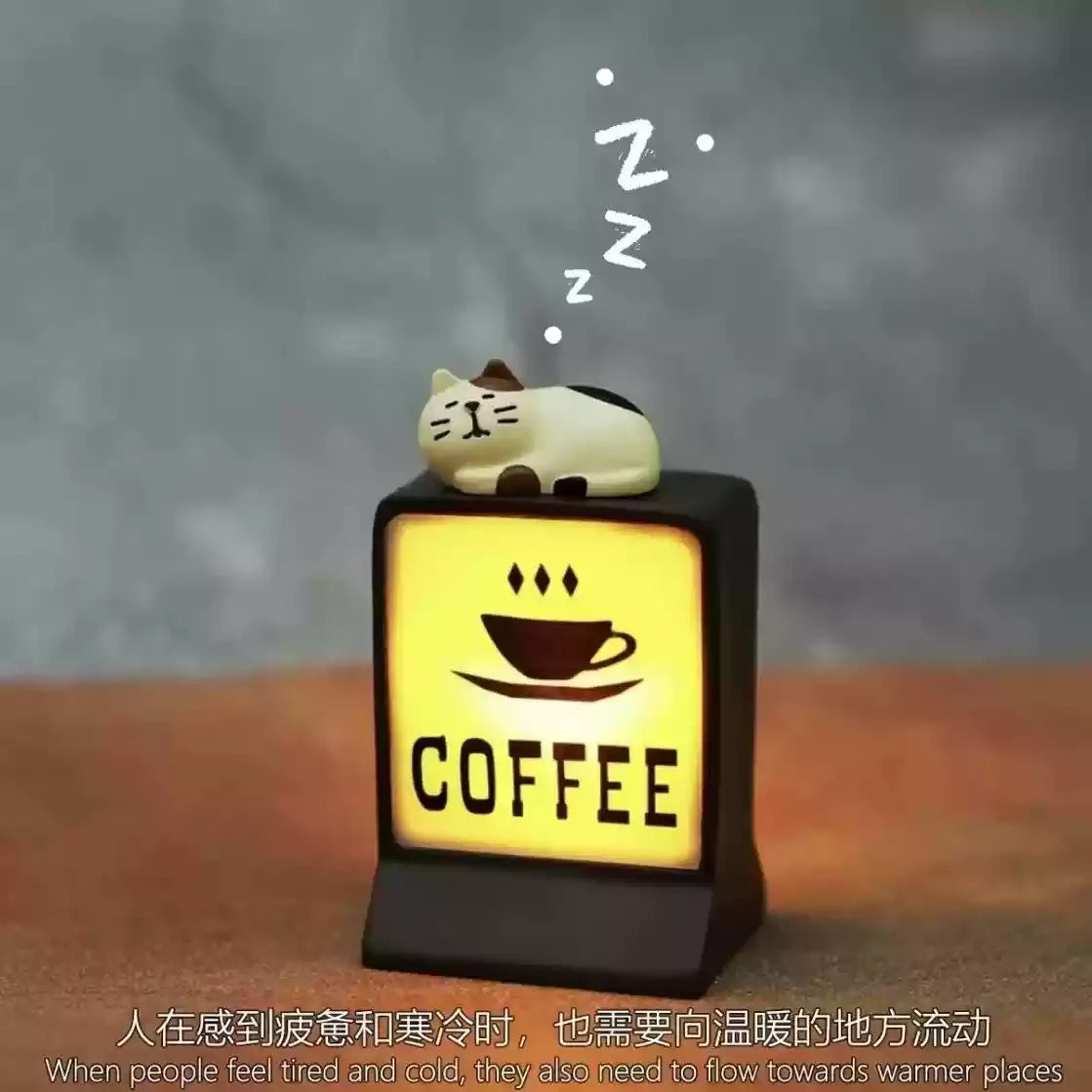 Coffee Shop Magnetic Fridge Stickers Creative Convenience Store Light Signs Home Decorative Ornaments 711 Luminous Light Boxes