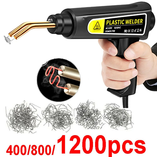 New Heat Gun Plastic Welding Machine Bumper Soldering Iron Staples Bumper Repair Car Tools Kit HOT Stapler Plastic Welder