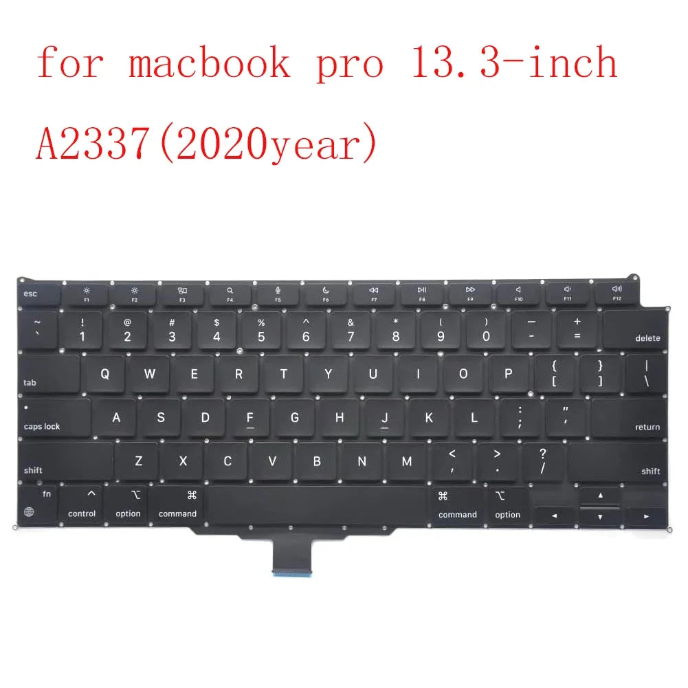 Replacement Keyboard for A1706 A1708 A2141 A2179 A2251 A2337 A2289 A2338 A2442 US Layout