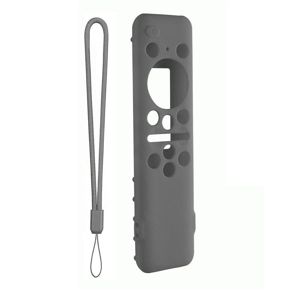 Protective Cover BN59-01432A 01432B Remote Control Covers Silicone with Lanyard Shockproof for Samsung 8K Neo QLED HDR Smart TV