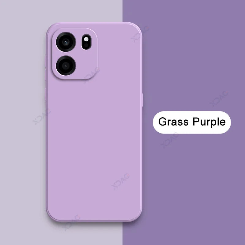Luxury Dual Liner Phone Cases for OnePlus Turbo 6V Nord CE6 Shockproof Covers Turbo6V NordCE6 CE 6 Square Liquid Silicone Coque