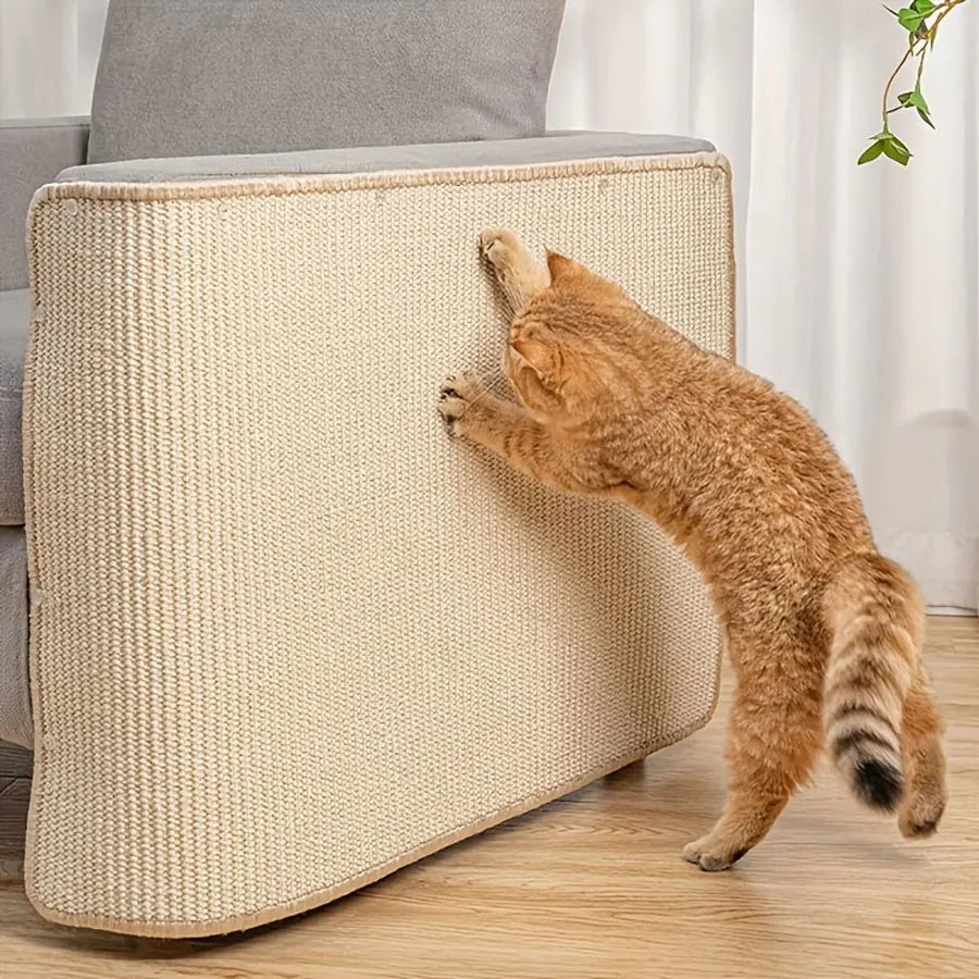 Sisal Mat Pet Cat Scratching Board to Protect the Sofa Cat Scratch Resistant to Abrasion Claws Do Not Drop Crumbs Cat Supplies