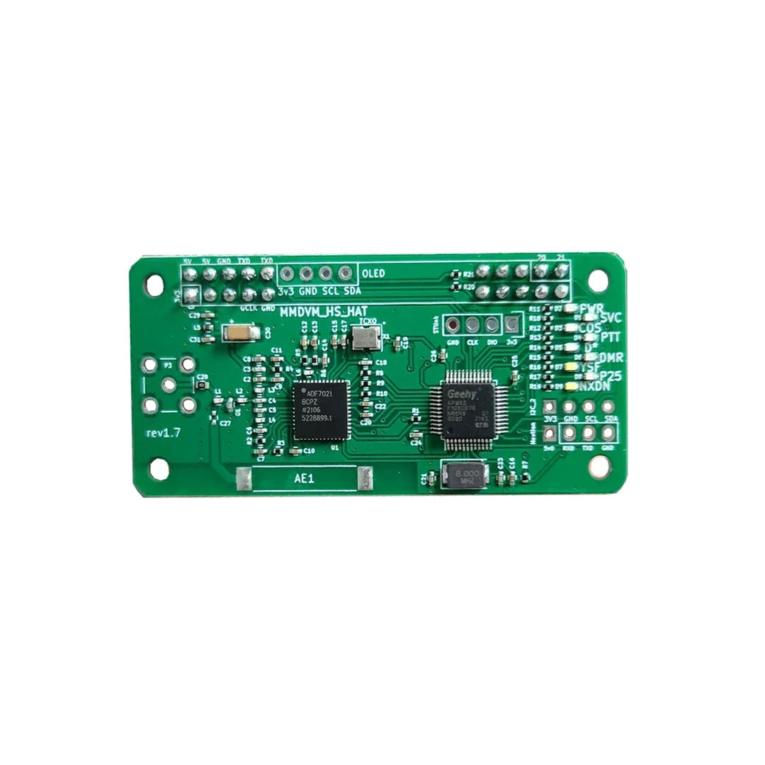 New MMDVM Hotspot WiFi Digital Voice Modem NXDN P25 YSF Pistar DSTAR DMR Raspberry Pi + 16G card