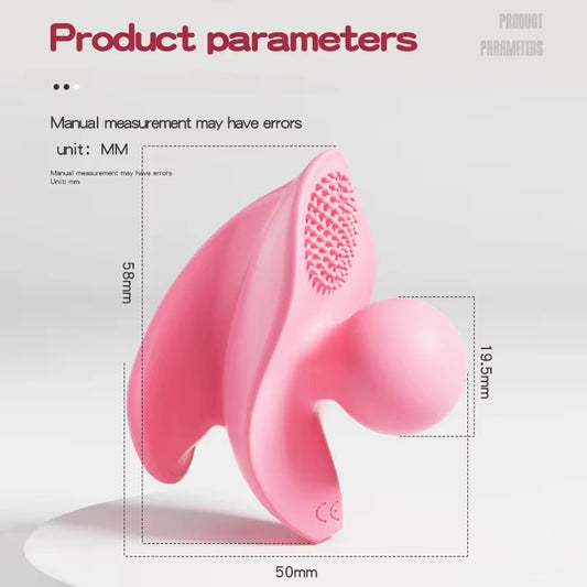 JIUUY Invisible Wear Vibrators for Women Massager Vibrates Clitoris G Spot Jump Egg Sex Products Sextoys Adult Toy