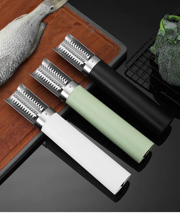Portable Electric Fish Scraper Waterproof Fish Scale Remover Fish Scale Cleaner USB Rechargeable Fish Scale Knife Seafood Tools