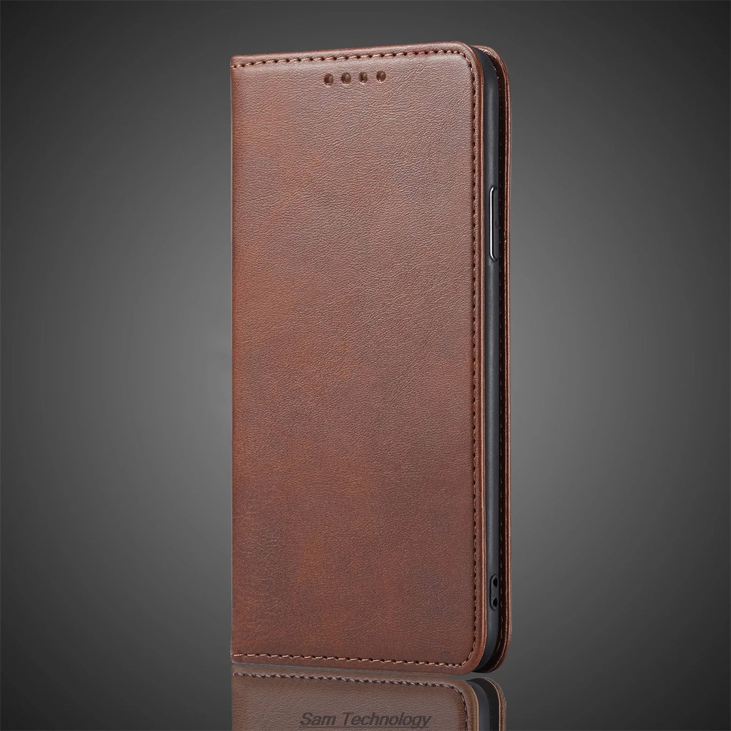 Magnetic attraction Leather Case for Xiaomi POCOPHONE POCO F1 Holster Flip Cover Case Wallet Phone Bags Fundas Coque