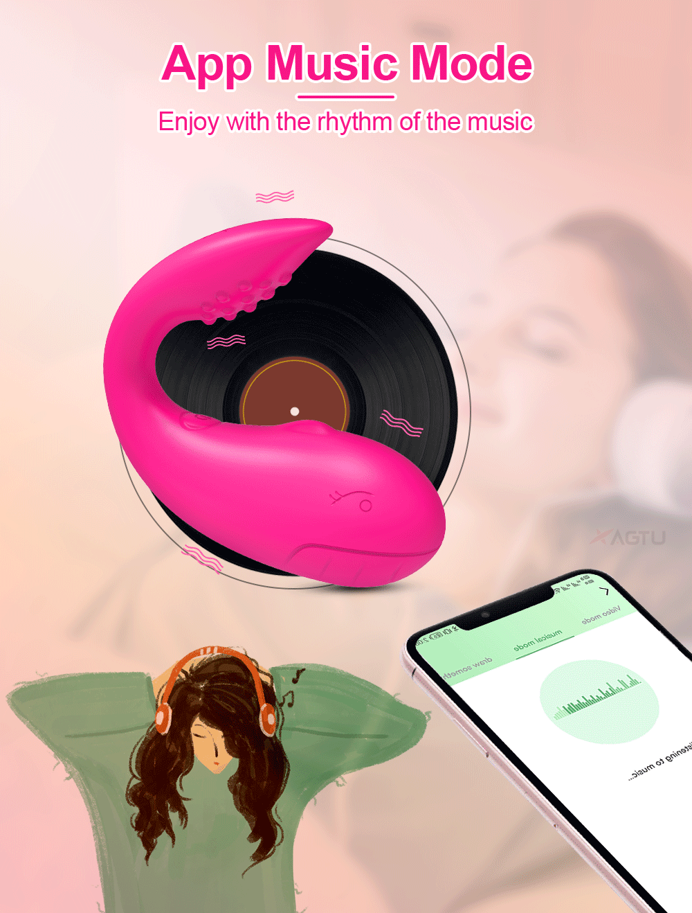 Wireless Bluetooth APP Vibrator for Women Remote Control Dildo G Spot Massager Wear Vibrating Egg Female Sex Toys for Adults 18