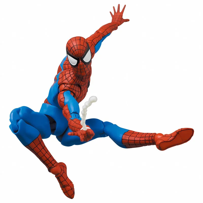 15cm Spiderman Mafex 185 Classic Costume Anime Figure Ver Miles Morales CT Toys 2099 Spider-man Action Figure Figurine Toys Gift