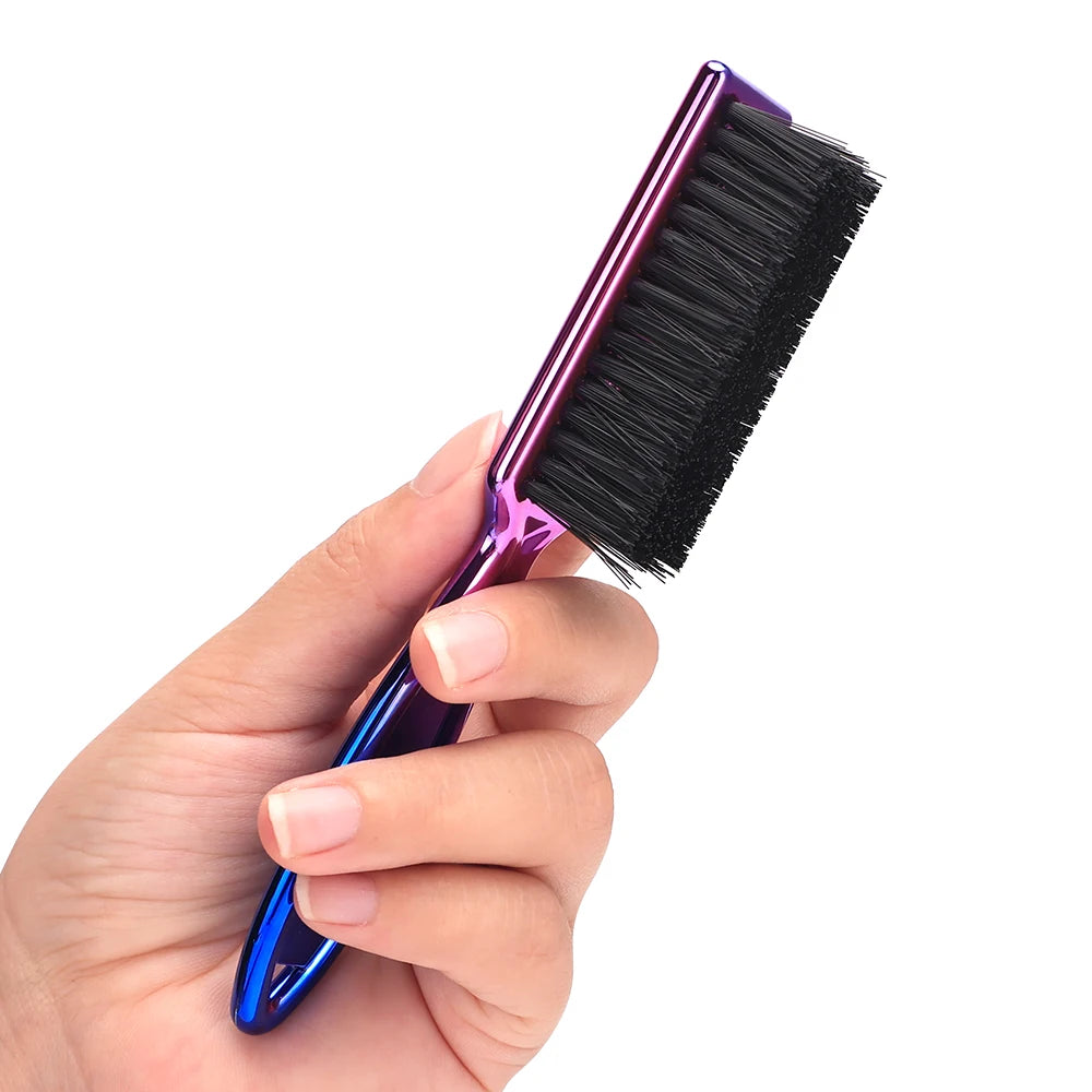 Men Beard Comb Mustache Grooming Brush Barber Soft Hair Cleaning Brush Portable Travel Face Duster Broken Hair Remove Comb