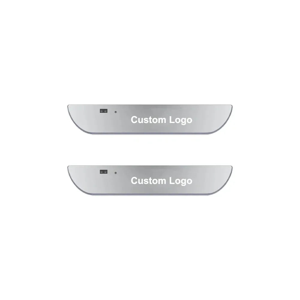 New style Car Door illuminated Sill light Logo Projector Lamp USB Power Wireless LED RGB Welcome Car Scuff Plate Pedal Light