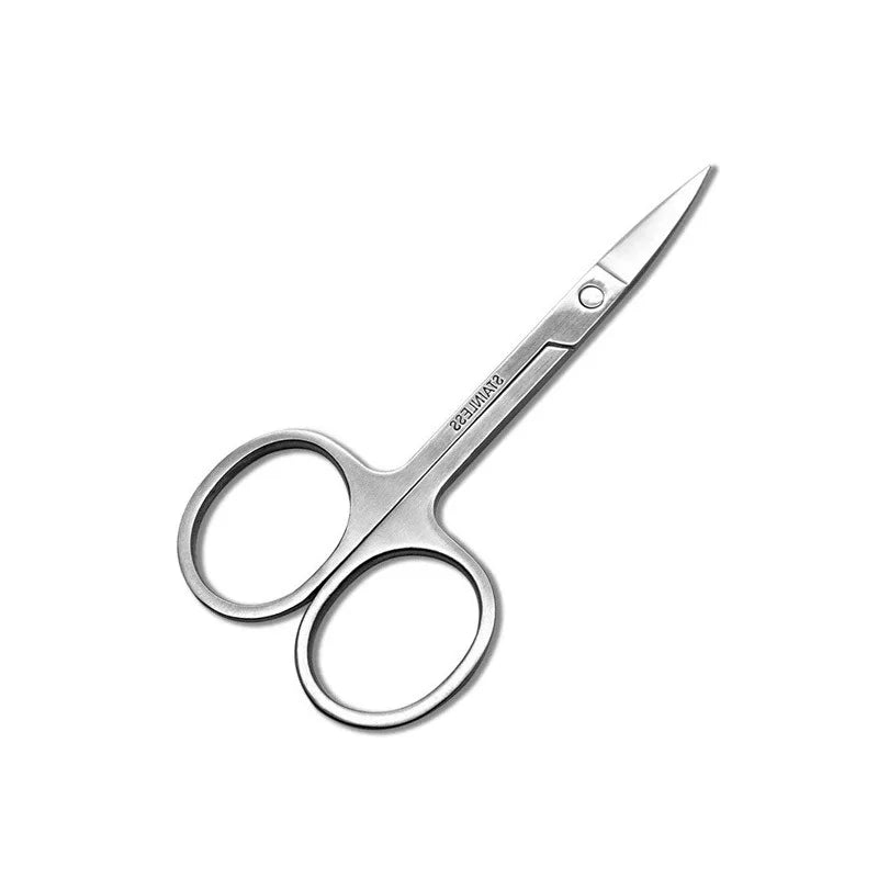 Stainless Steel Small Nail Tools Eyebrow Nose Hair Scissors Cut Manicure Facial Trimming Tweezer Makeup Beauty Tool