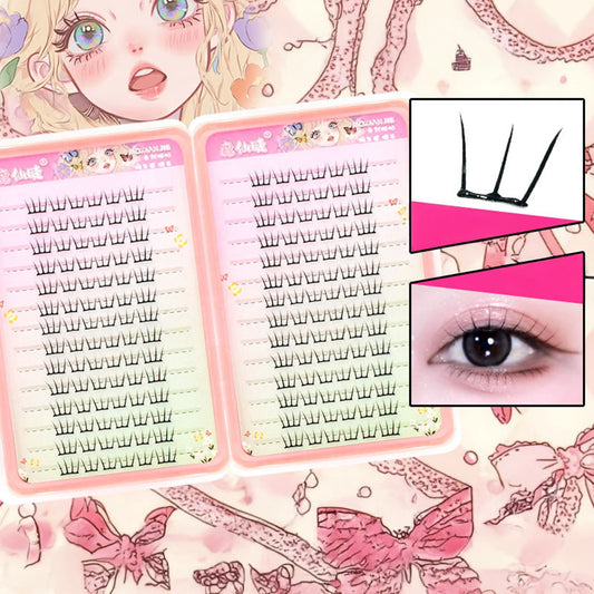 Fairy Eyelashes Thin Flake Eyelash Book For Idol Girls Korean Style False Eyelashes Natural False Eyelashes Extension
