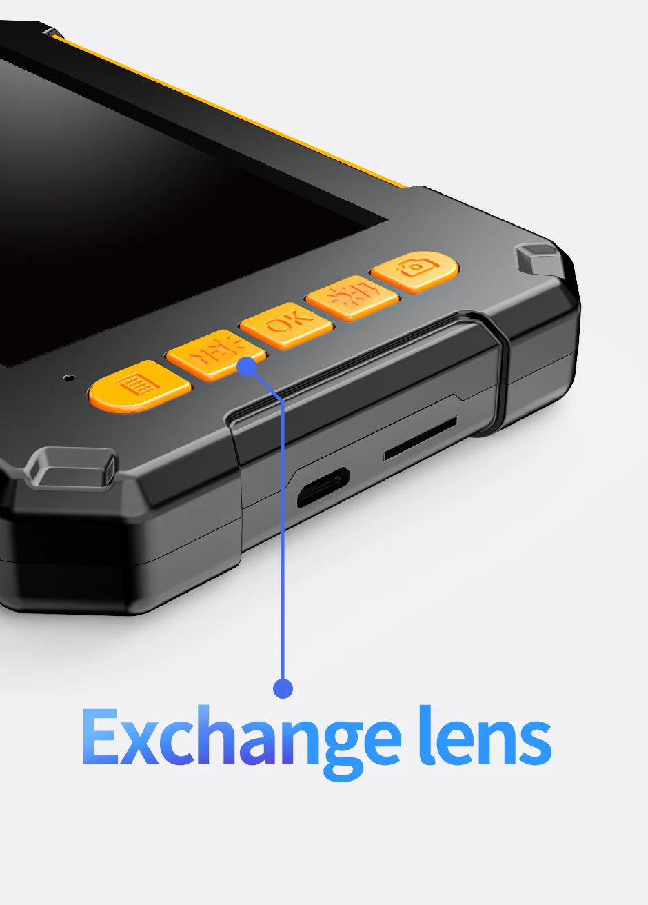 Industrial Endoscope Camera 1080P 4.3 "Single Dual Lens HD1080P Car Inspection Borescope Supports Photo Snap and Video Recording