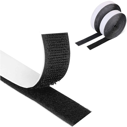 10Meters Strong Self Adhesive Hook and Loop Fastener Tape Magic Strips Industrial Strength Sticky Fastener DIY Craft Accessories