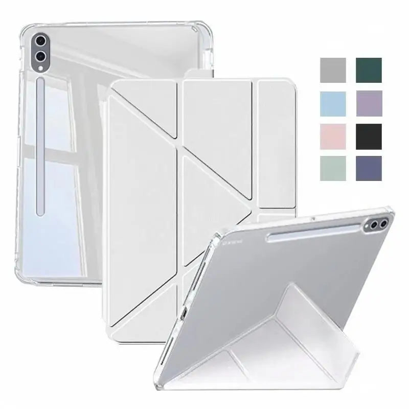 For Samsung Tab S10 Lite S11 S9 S10 FE S7 S8 Plus S9 FE S7 FE A11 + A9 Plus Lite 8.7 S6 Lite S10 FE Plus 13.1 Smart Cover Case