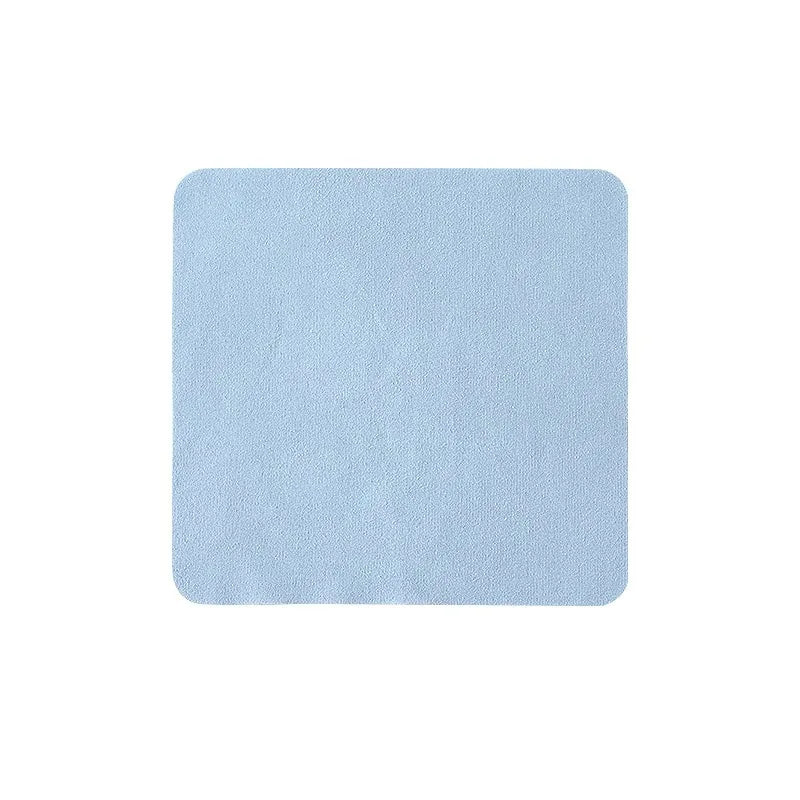Microfiber suede material for eyeglass cloth.