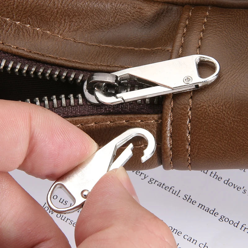 Detachable Zipper Puller Universal Zipper Puller Slider Repair Kit Replacement Zipper Head Extender Handle DIY 5/10PCS