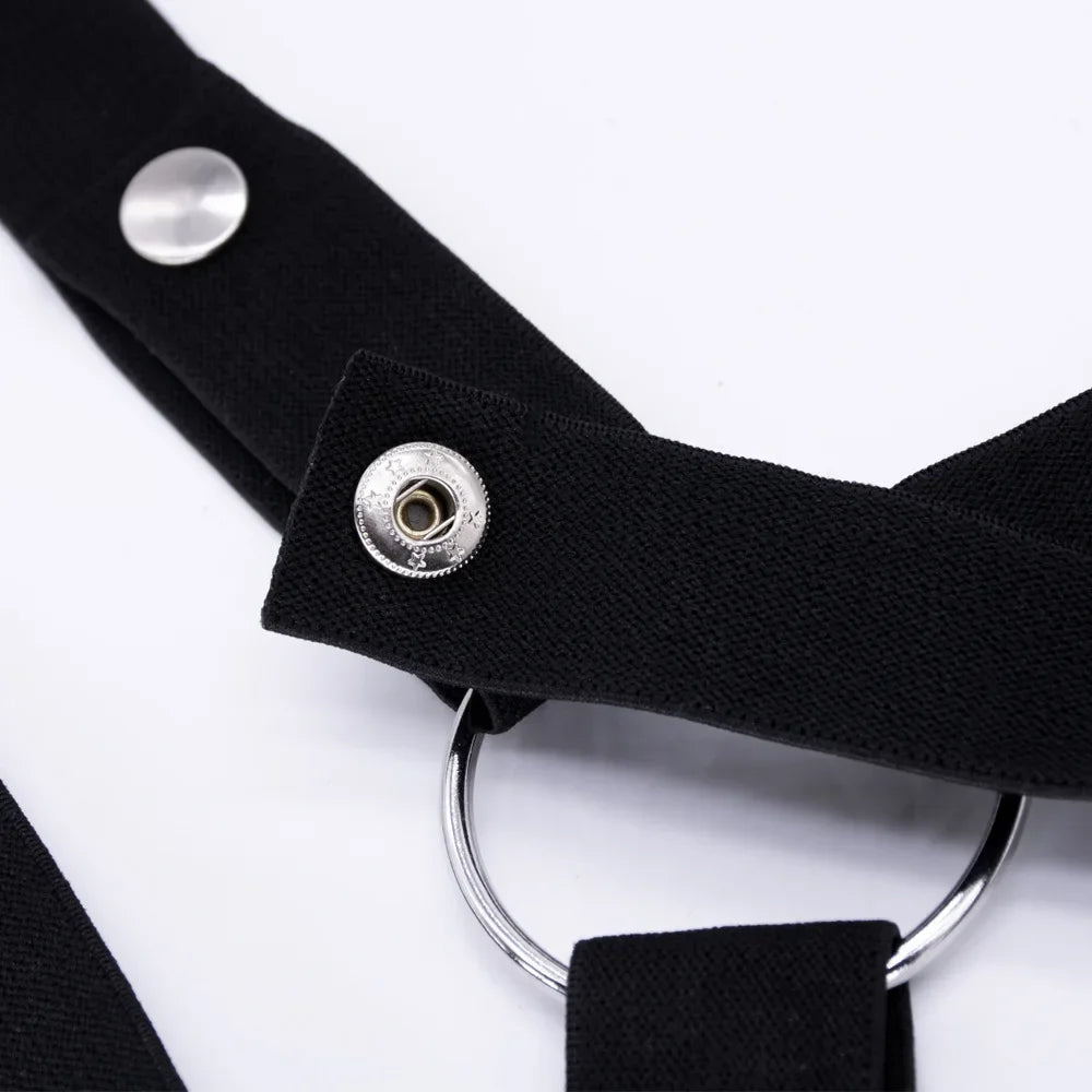 2025 New MaleChastity Cage Anti-off Device Elastic Band Auxiliary Belt ONLY Adjustable Ring Rope Les Scrotum Rings Sex Toys