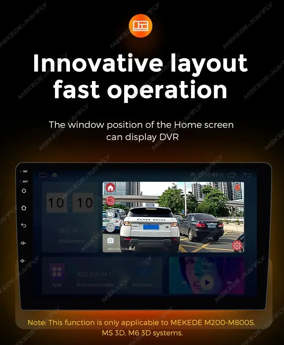 MEKEDE New Android System 7862 8Core DSP Car Multimedia for VW Toyota Universal Autoradio with Carplay RDS GPS BT 4G LTE 5G Wifi