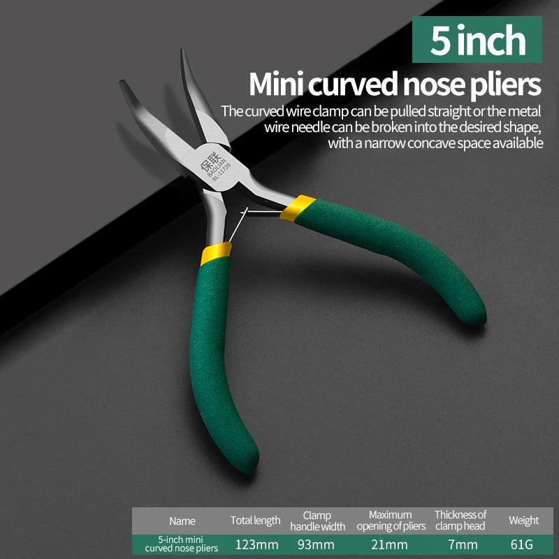5 inch mini pliers new jewelry making beading multifunction tool diagonal steel wire pliers for jewelry making DIY Tools