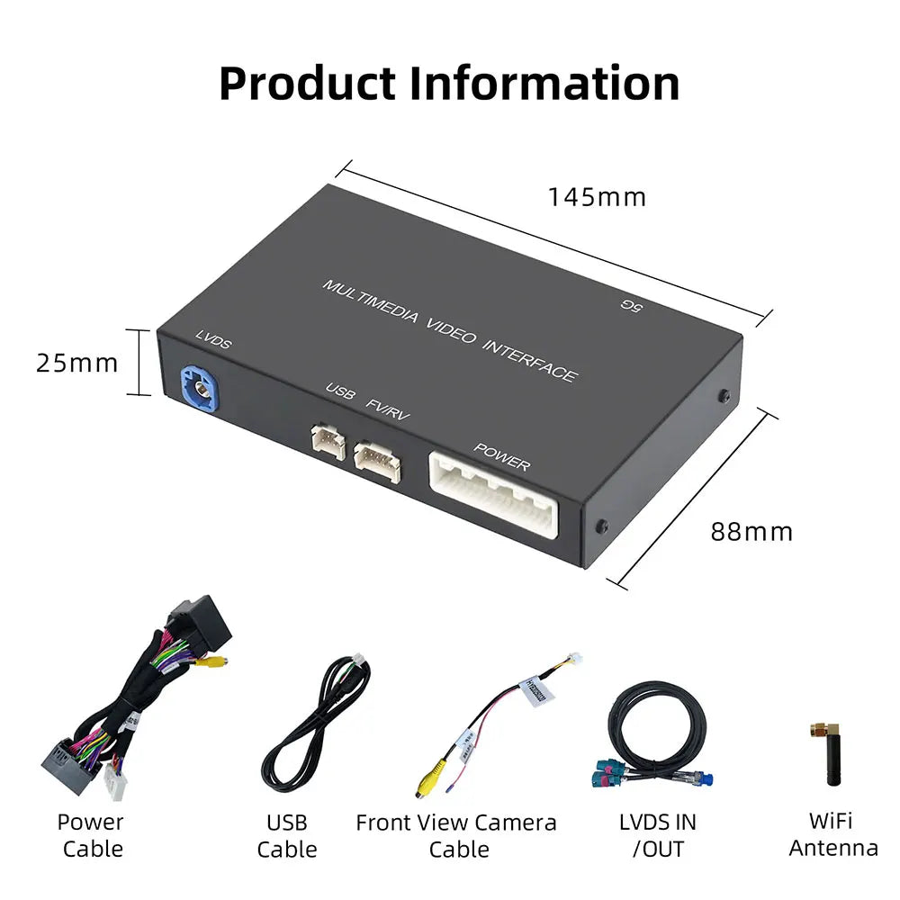 Wireless Carplay Android Auto Fits For Peugeot&Citroren SMEG&MRN NAC 208 308 508 3008&C4 DS3 DS4 DS5 Reverse Camera