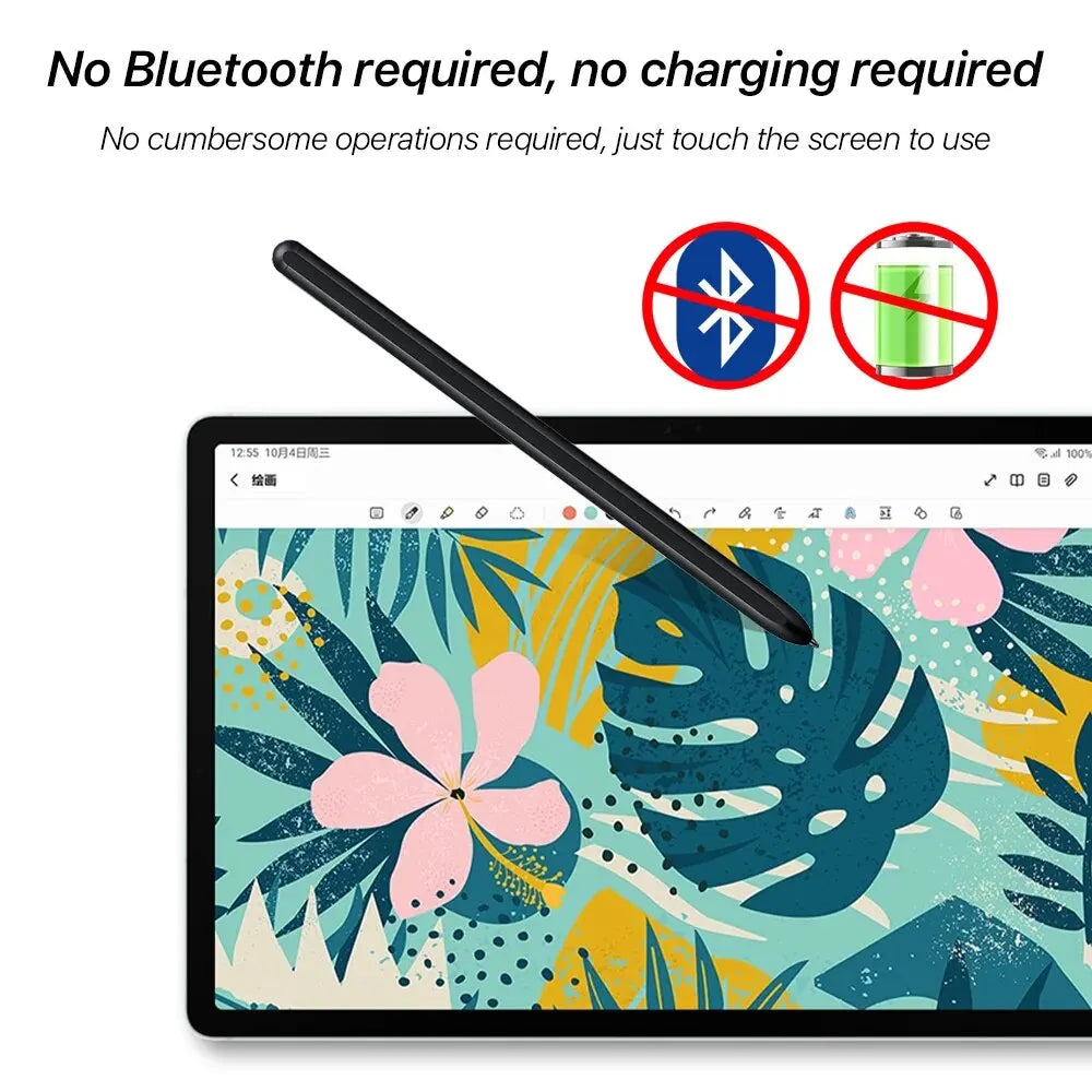 S Pen for Samsung Galaxy Tab S6 Lite S7 FE S8 Plus S9 Ultra Stylus for Samsung Pen with Pressure Sensing Eraser Touch Pen Pencil