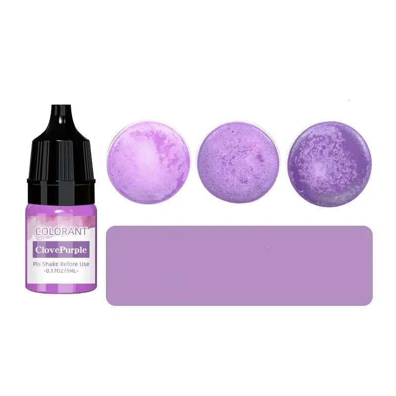 5ml/Bottle Candle Wax Pigment Colorant Non-Toxic Soy Candle Wax Pigment Liquid Dye Soy Wax DIY Soap Dyes Candle Making Supplies