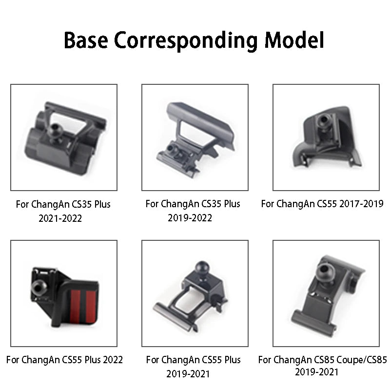Car Cell Phone Holder For ChangAn CS35 Plus CS55 CS55 plus CS85 Coupe/CS 85 Car Styling Air Outlet Navigation Bracket GPS Stand