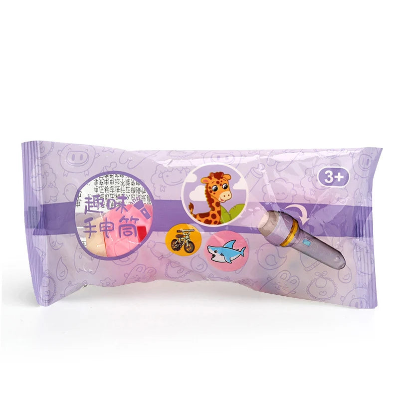 Flashlight Projector Torch Lamp Toy Cute Cartoon Creativity Toy Torch Lamp Flashlight Projector Toy Baby Sleeping Story Book ﻿