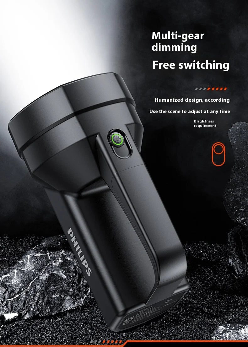 Philips new SFL3121 flashlight strong searchlight with side light can be used for a variety of lighting