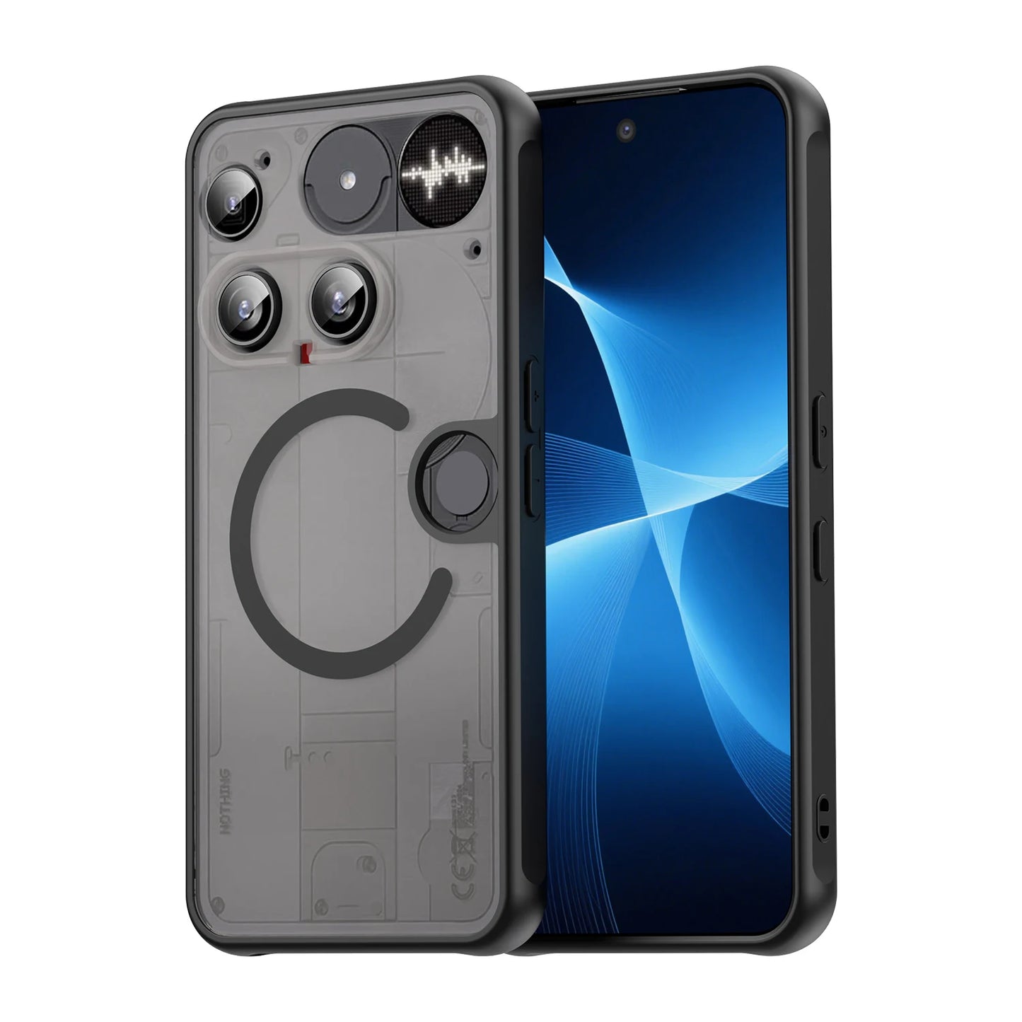 New!!! Elegant and Fashionable Armor Bumper Shockproof Phone Case For Nothing Phone 3 Silicone Hard Cover
