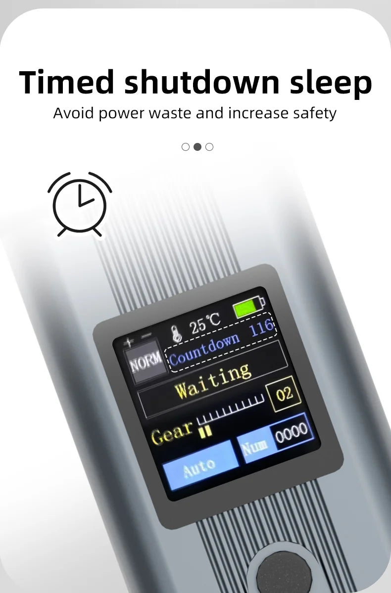 FS01 11 Gears Adjustable Spot Welder Handheld Battery Spot Welding Tool Weldable 0.3MM Nickel Belt 18650 Lithium Battery