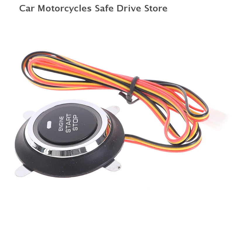 【CM】Hot Sale 1 Pc 12V Auto Replacement Car Engine Start Stop Push Button Keyless Entry Ignition Starter Switch