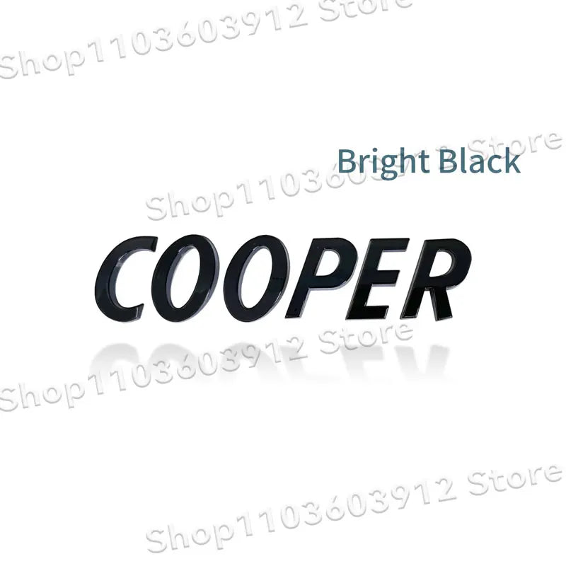 3D Metal Car Styling Cooper S/Cooper D/Cooper SD Emblem Side Fender Rear Tail Trunk Sticker For Mini JCW Clubman R55 R56 R60 F55