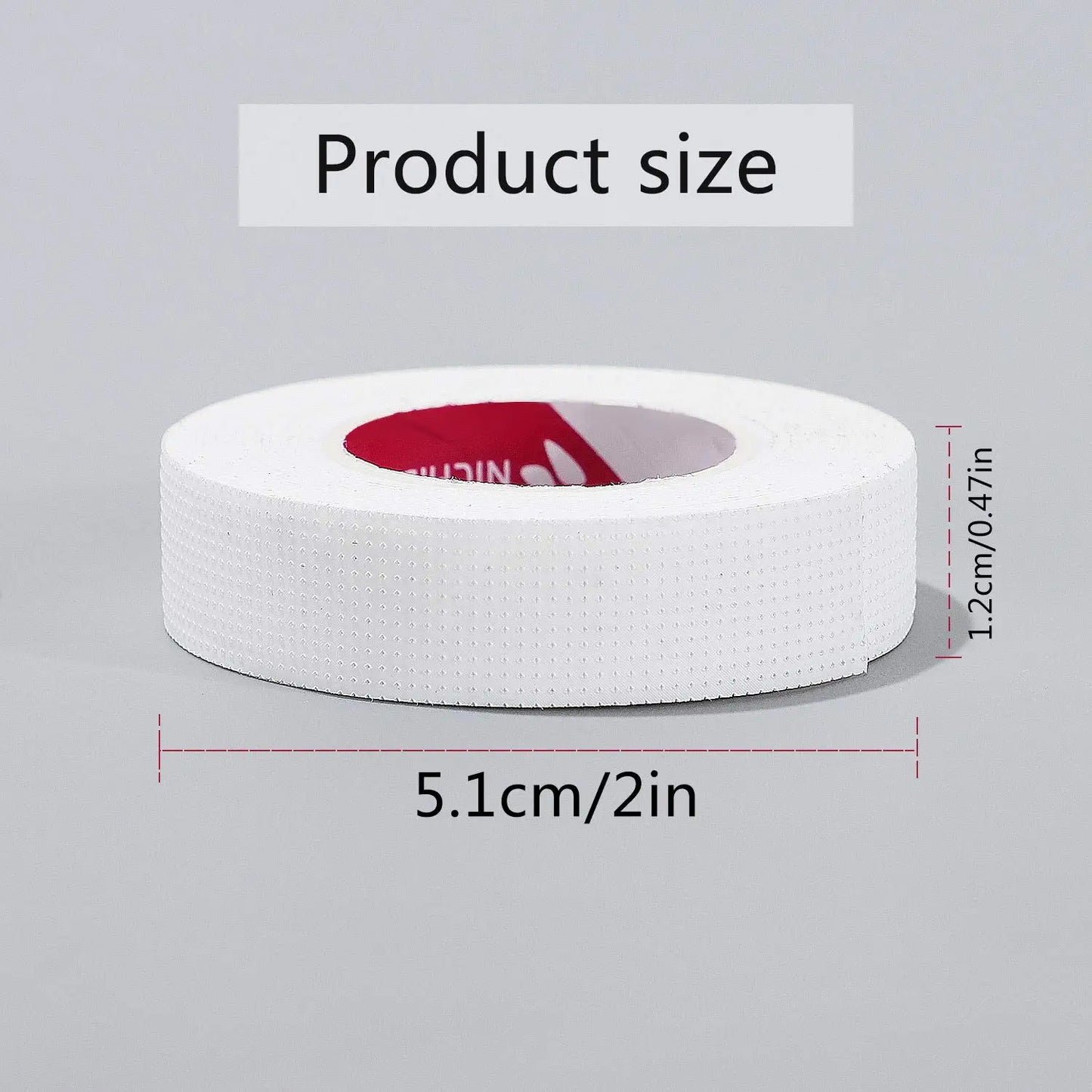 2/3 Rolls Japanese Insulating Tape for Eyelash Extension Lint Free Under Eye Pads Breathable Non-woven Tape Paper Eyelash Patch