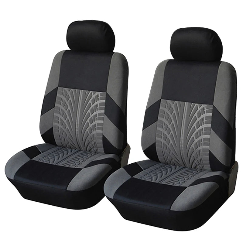 Customized Polyester Four Seasons Universal Full Set Car Seat Covers
