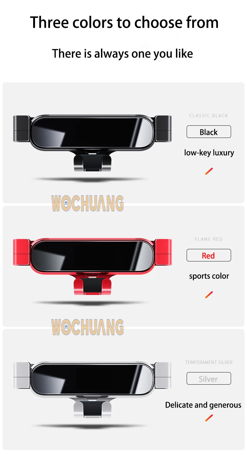 Car Phone Holder For Land Rover Range Rover Sport 2014-2022 GPS Special Gravity Navigation Mobile Bracket 360 Degree Rotating