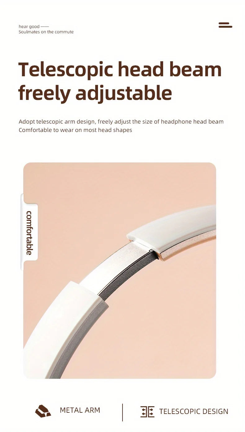 Headphones Bluetooth HIFI Wireless Stereo Over Ear Earphone Handsfree Headset Ear Buds Head Phone Headset For iPhone Xiaomi