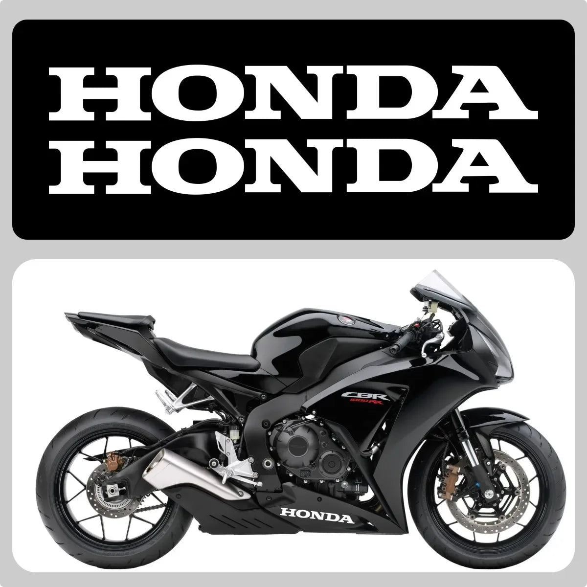 Vinyl Honda Stickers Logo Motorcycle Body Decals Cbr1000R Cbr1000Rr Cb650 Cbr650R
