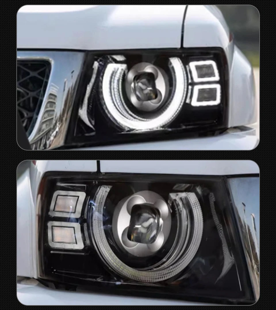 Car Lights for Patrol Y61 2005-2022 LED Auto Headlights Assembly Upgrade Defender Style Design Bifocal Lens Exterior Accessories