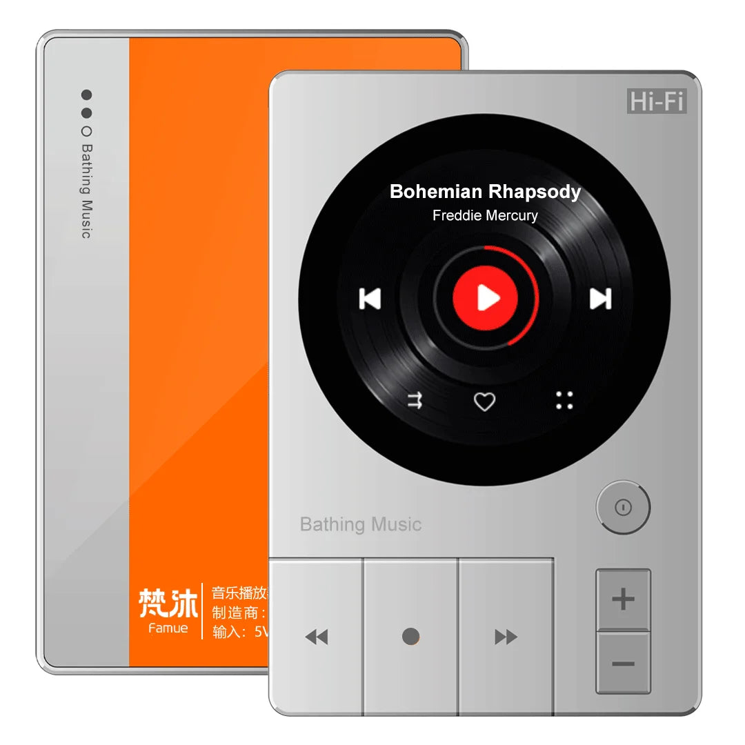 【2026 NEW】Professional HiFi MP3 Player with Built-in ES9018DAC,Bluetooth 5.3 DSD256,Lossless Sound DSF/DFF,32bit 192khz Travel